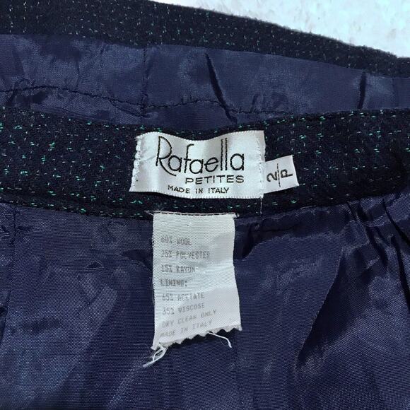 Rafaella Vintage Wool Blend Skirt Women 2P - Picture 12 of 12